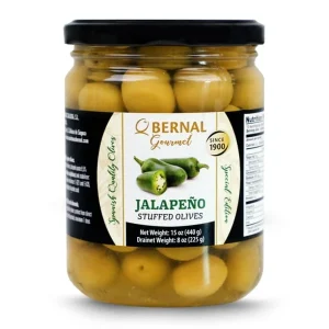 Olive gourmet peperoncini jalapeno 225g - BERNAL