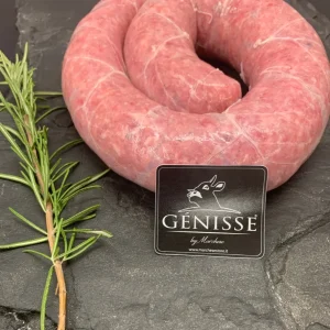 Salsiccia BBQ sale e pepe di scottona Génisse