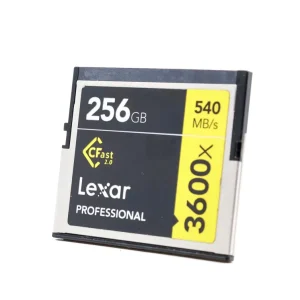 Scheda Lexar CFast 2.0 Professional 3600x da 256 GB
