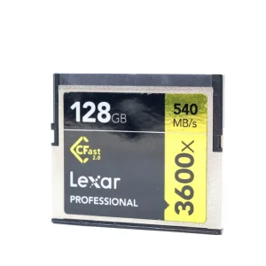 Scheda Lexar Professional CFast 2.0 da 128 GB, 3600x, 540 MB/s