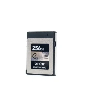 Scheda Lexar Professional CFexpress tipo B da 256 GB e 1000 MB/s