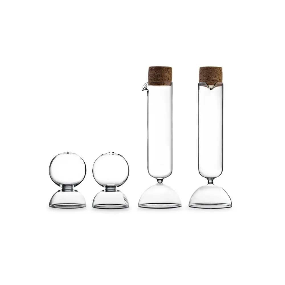 Set Olio-aceto-sale-pepe BUBBLE