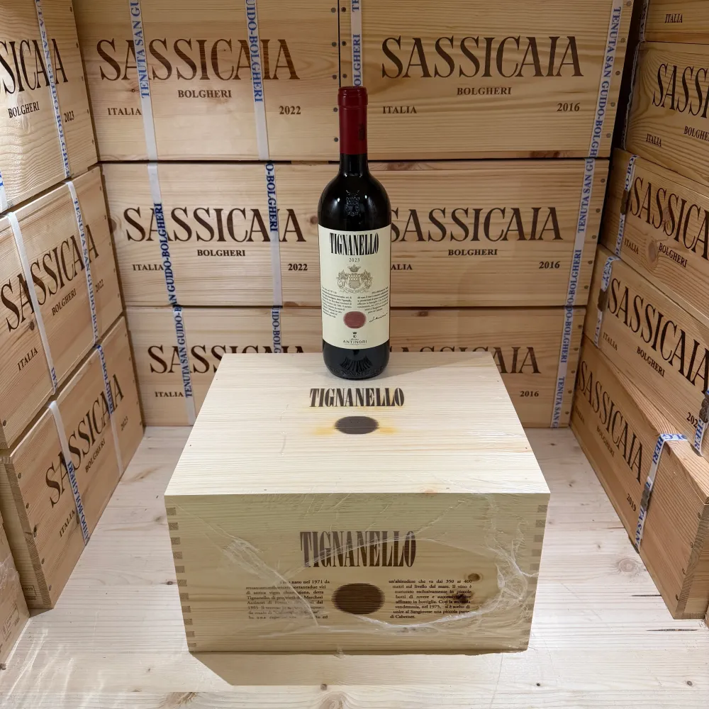 Tignanello 2023 Marchesi Antinori - Cassa Legno 6 Bottiglie