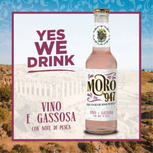 Vino e Gassosa con Note di Pesca - 24 Bottiglie - Bibite Bona