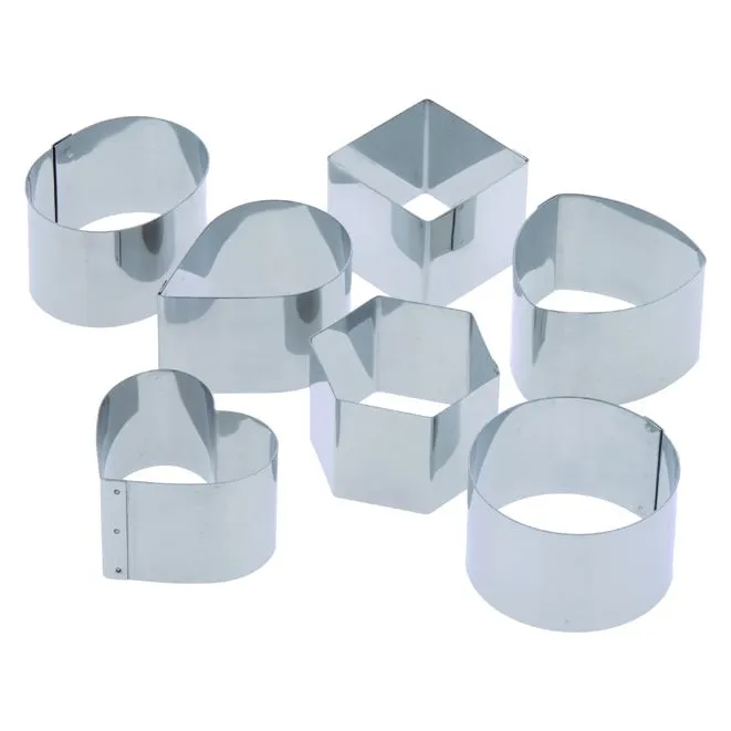 Anelli da dessert Schneider "Mini" quadrati L 54 mm 45 cm di altezza 155456