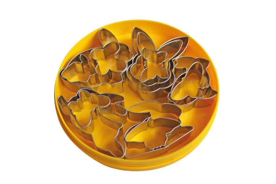 Formine per biscotti decorative Schneider nel set "Animali" 12 pezzi acciaio inossidabile 199177