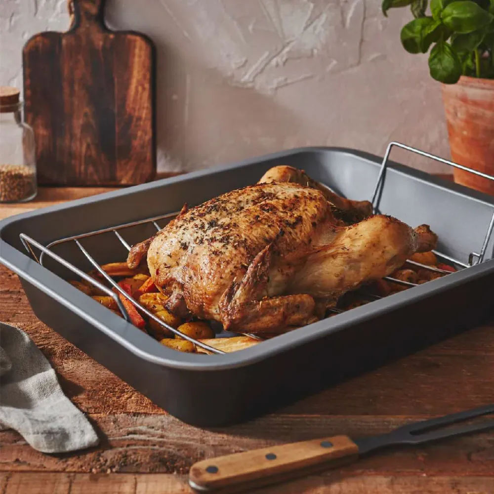 Padella antiaderente con griglia 36 e 41 cm Baker & Salt®