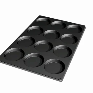 Stampo da forno morbido Schneider 600 x 400 mm biscotto 12 x 120 ml Ø 120 mm altezza 22 mm 115340