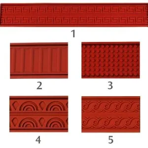 Tappetino rilievo Contacto 60x40 cm meandro 6680/401
