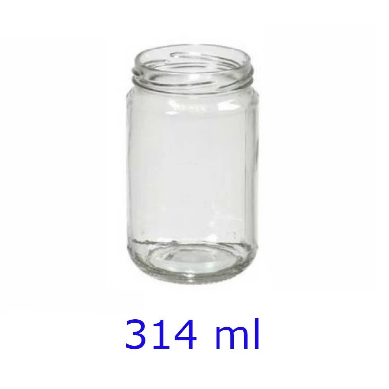 24 Barattoli vetro per marmellate e sottolio 314 ml