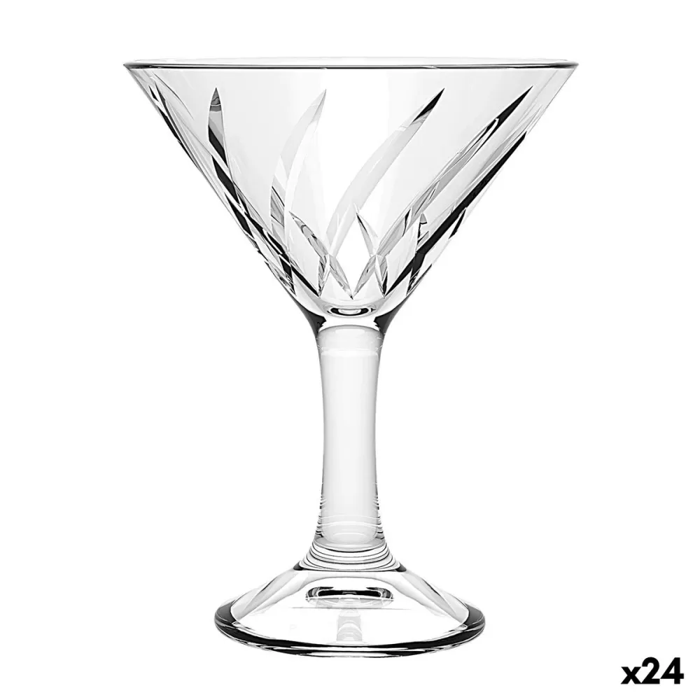 Bicchiere da cocktail La Mediterránea Phasai nossa Trasparente Vetro 200 ml (24 Unità)