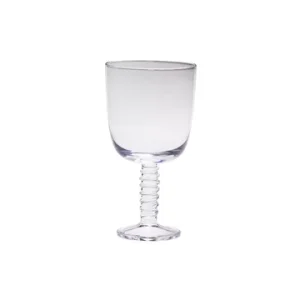 Bicchiere da vino rosso cristallo trasparente Hübsch - 17cm