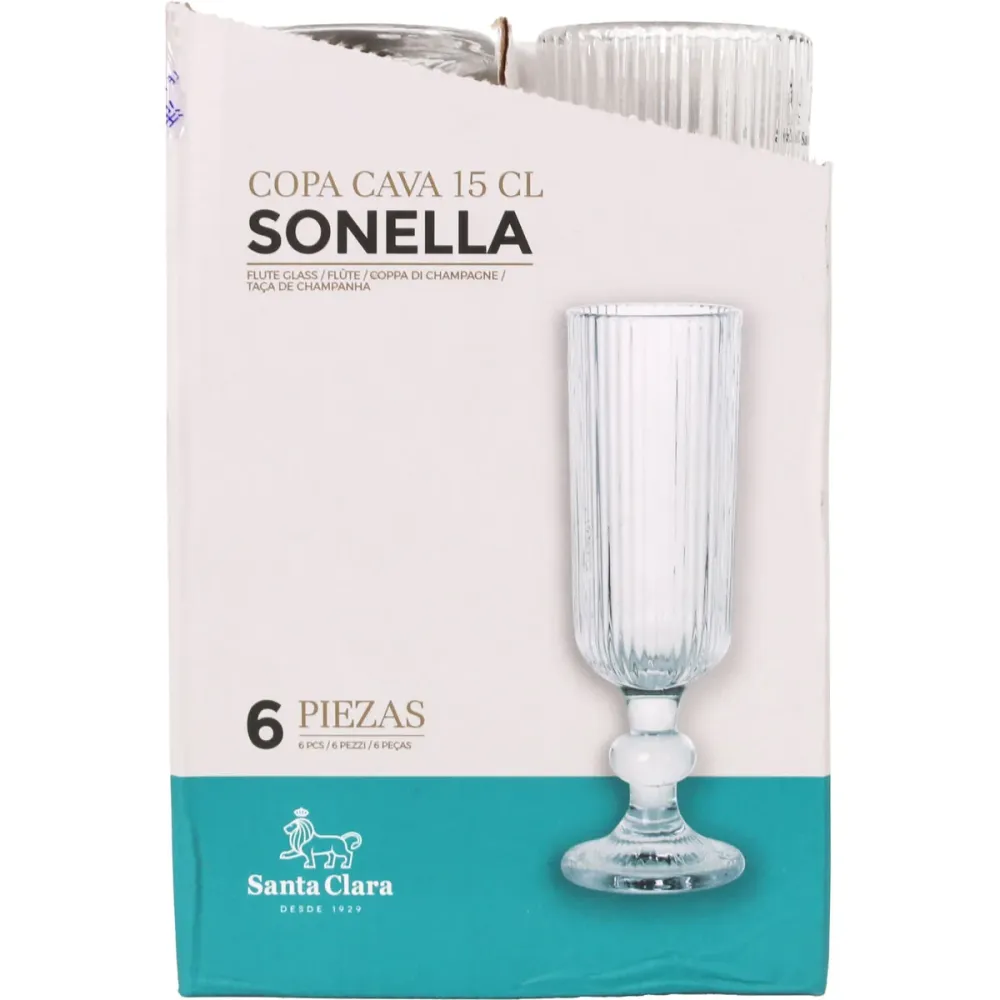 Calice da champagne Santa Clara Sonella (36 Unità)