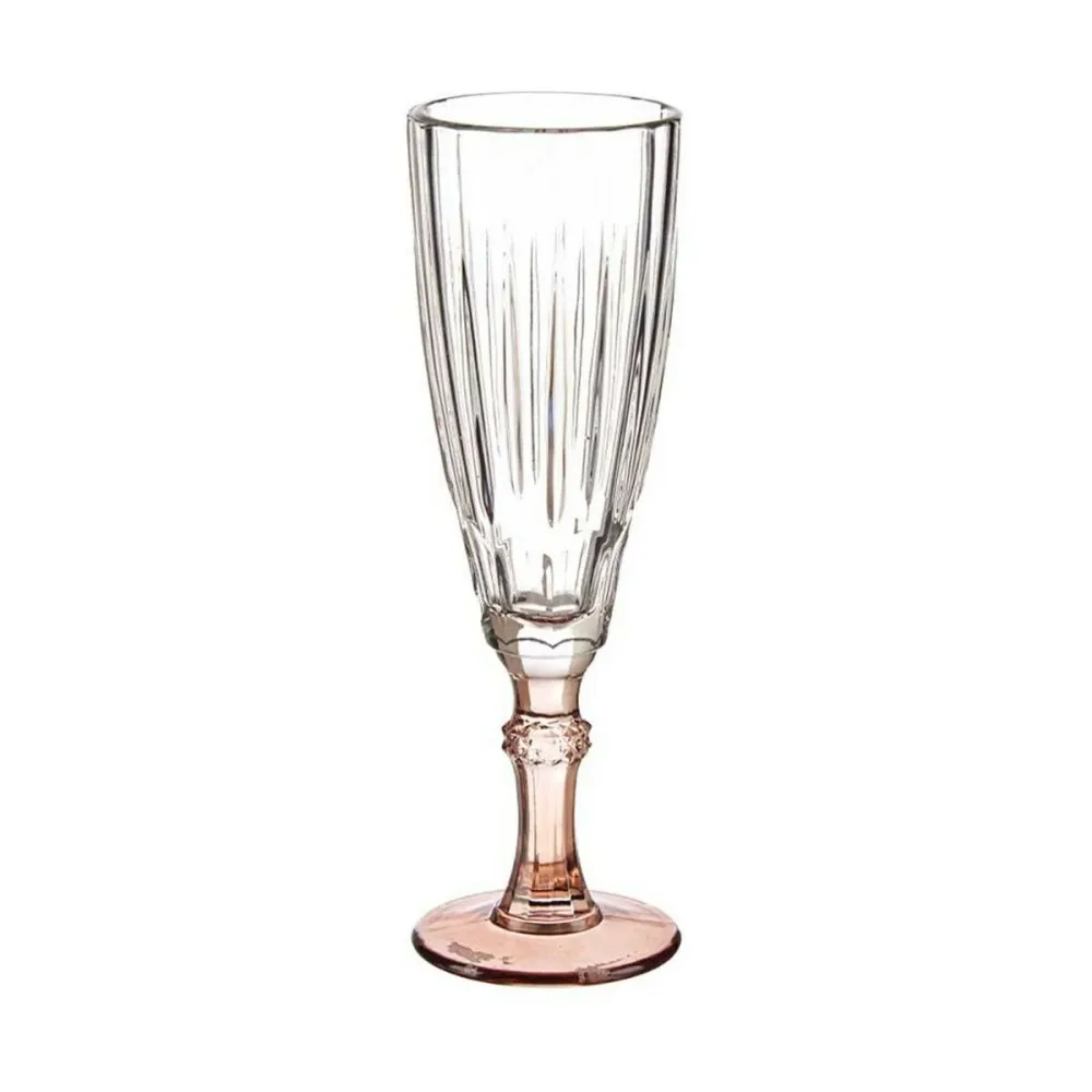 Calice da champagne Vivalto Exotic Marrone Cristallo 170 ml