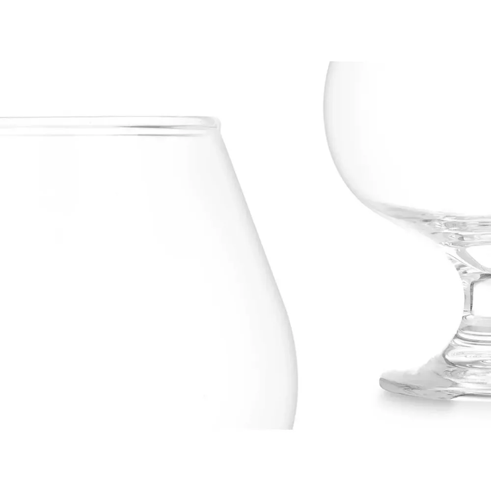Calice Vivalto Trasparente Vetro 500 ml 10 x 15 x 10 cm (6 Unità)
