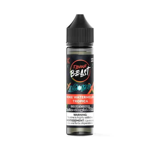 Flavour Beast E-Liquid 60mL Salts - Woke Watermelon Tropica