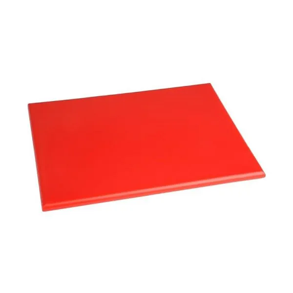 Hygiplas HDPE tagliere ridotto rosso 300x 225x12mm HC866