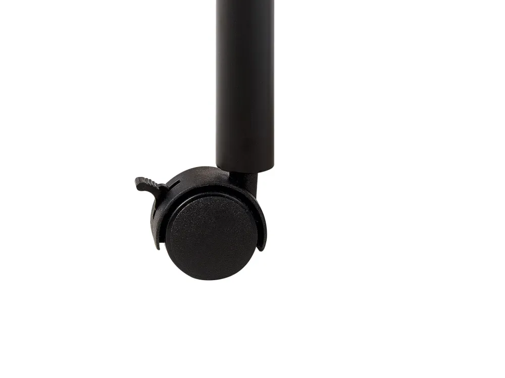 Metal Kitchen Trolley Light Wood Nero puro TAGGIO