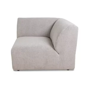 Modulo terminale ad angolo retto grigio trasparente Jax HK Living - 95cm