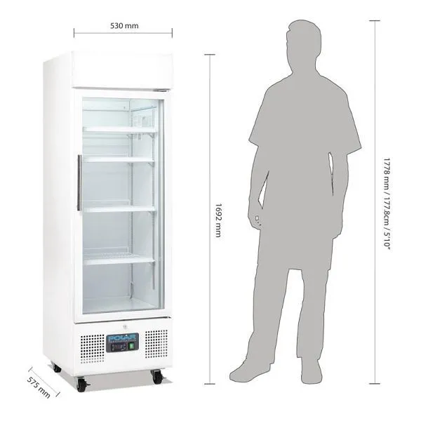Raffreddamento display Polare 218L DM075
