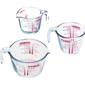 Set di 3 caraffe dosatrici vetro - Classico