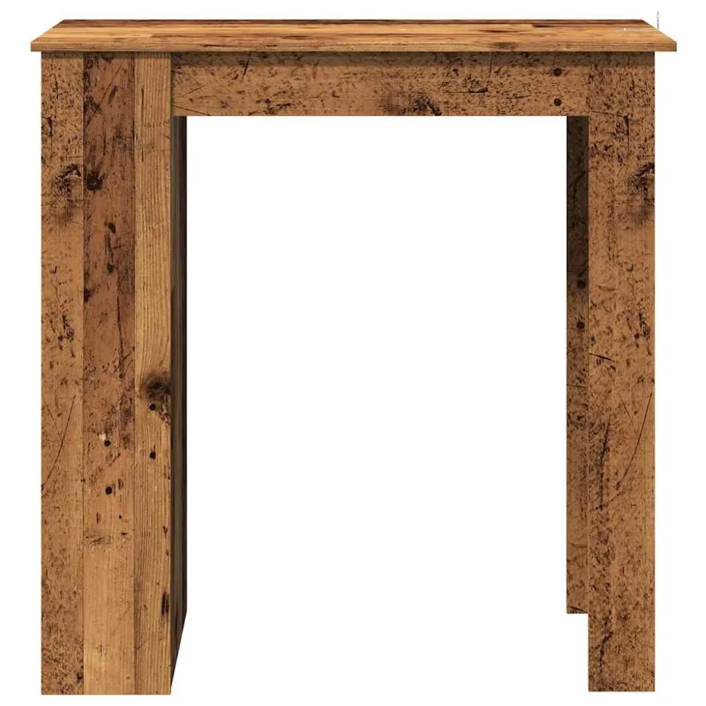 Tavolo Bar con Ripiano Antico 102x50x103,5 cm Truciolato
