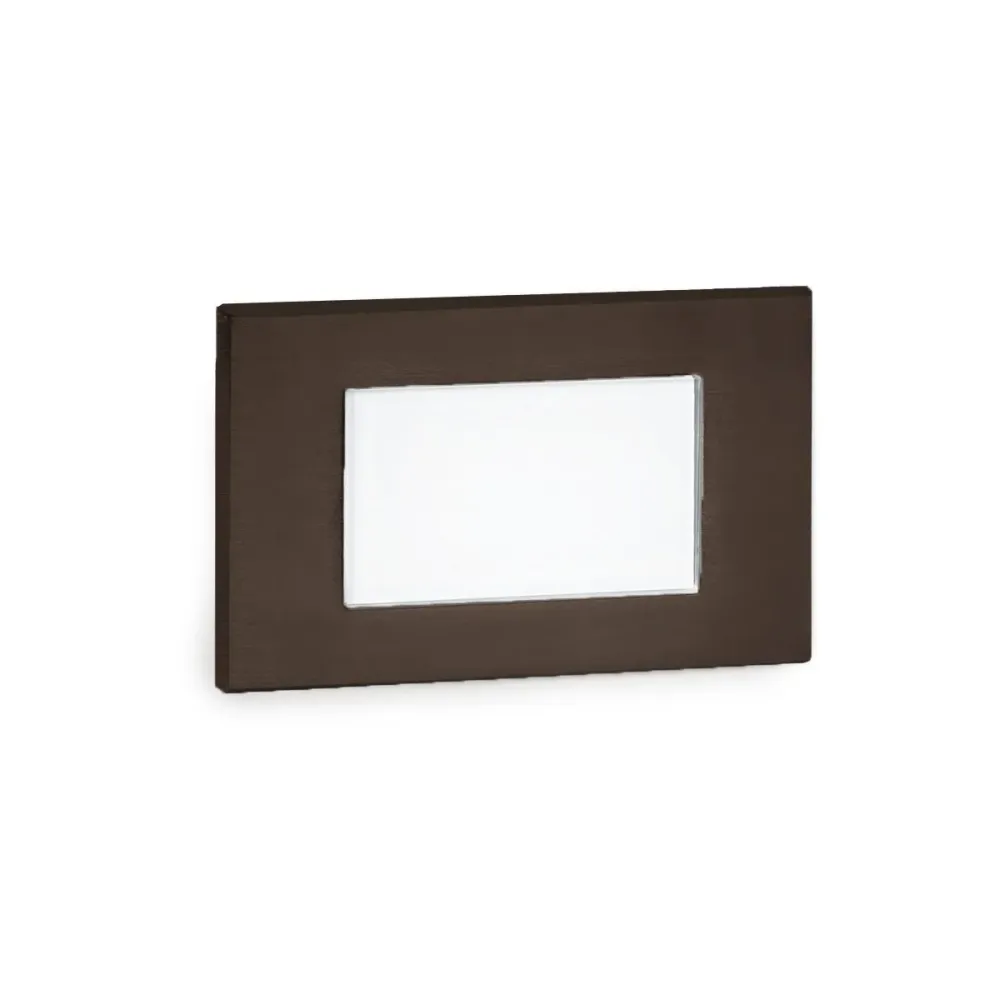 WAC Lighting - 4071-27BZ - 9-15V Step And Wall Light - Rectangle 2700K Bronzo caldo